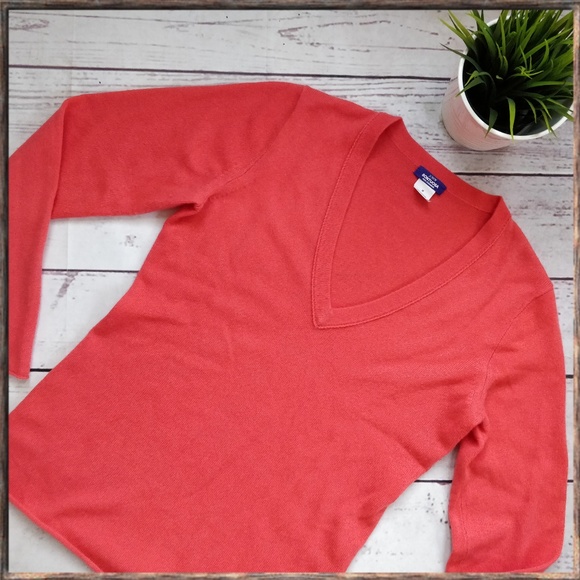 J. Crew Sweaters - J. CREW Sontuosa Cashmere V-neck Sweater, M